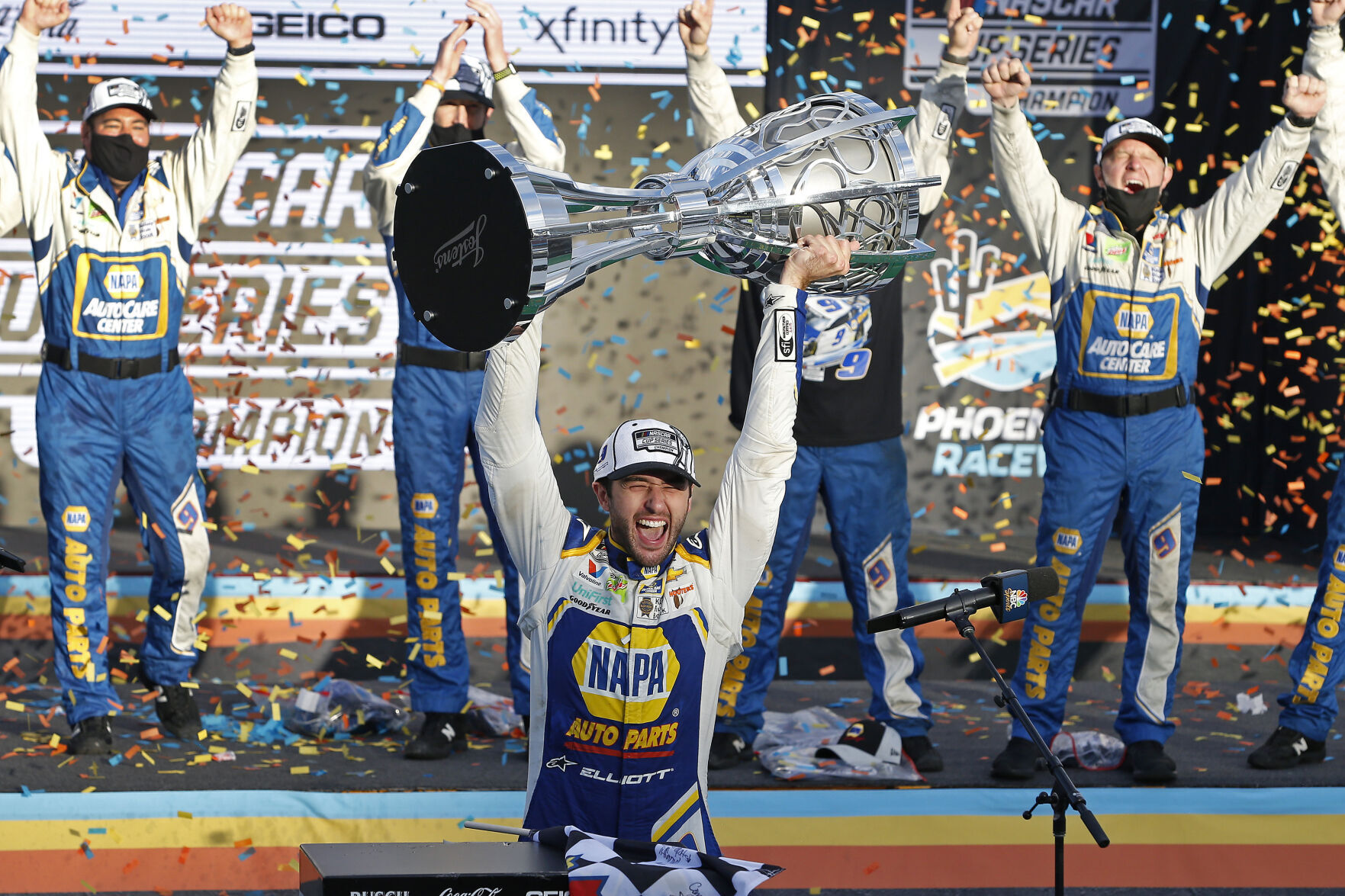 APTOPIX NASCAR Phoenix Auto Racing